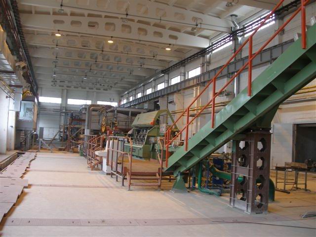 Cathode copper continuous casting and rolling line